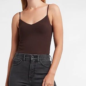 EXPRESS Fitted V-Neck Cami